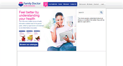 Desktop Screenshot of familydoctor.co.uk